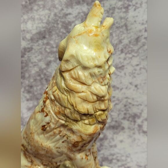 Chocolate Calcite Wolf - Picture 12 of 16